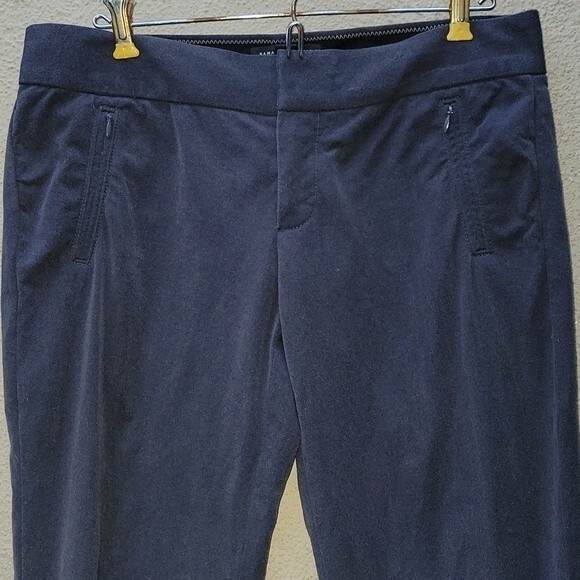 Banana Republic Gray The Martin Fit Career dress yoga ATHLEISURE Slacks 8 - Picture 7 of 12